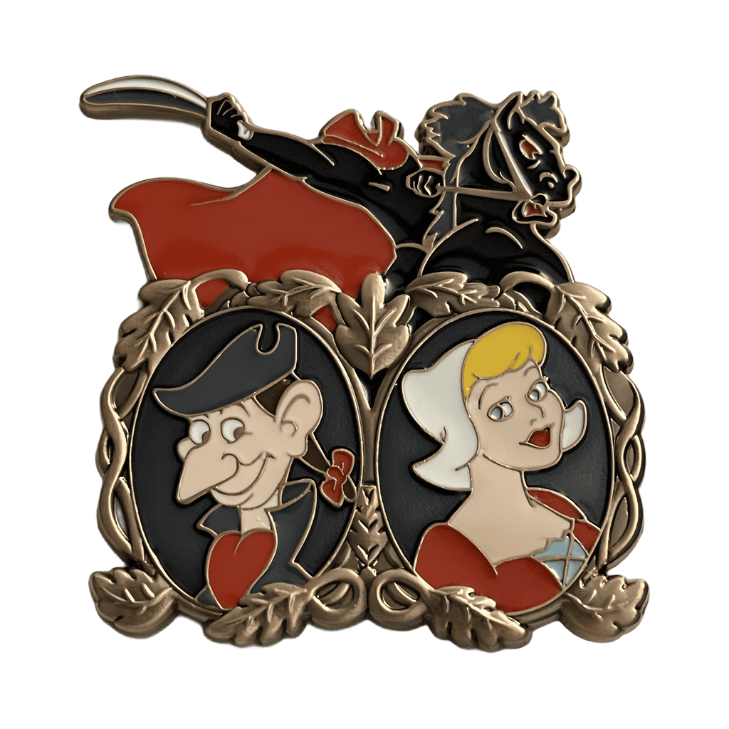 Ichabod Crane and Katrina Disney pin