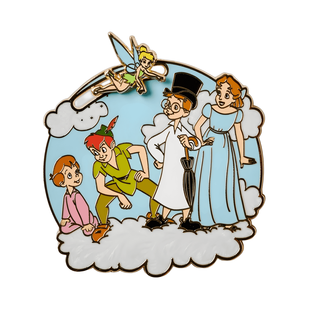 Peter Pan 70th Anniversary Slider Pin Disney pin