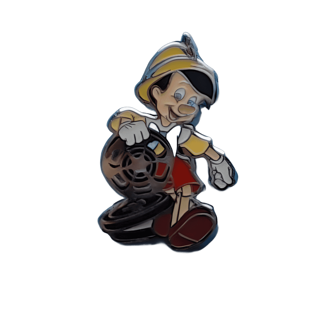 DSSH - Pinocchio with film reels Disney pin