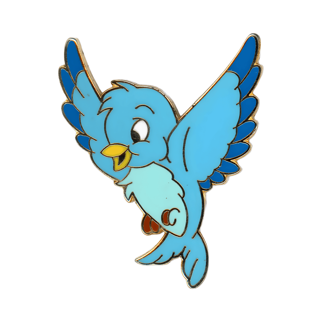 Princess Lanyard Bluebird Disney pin