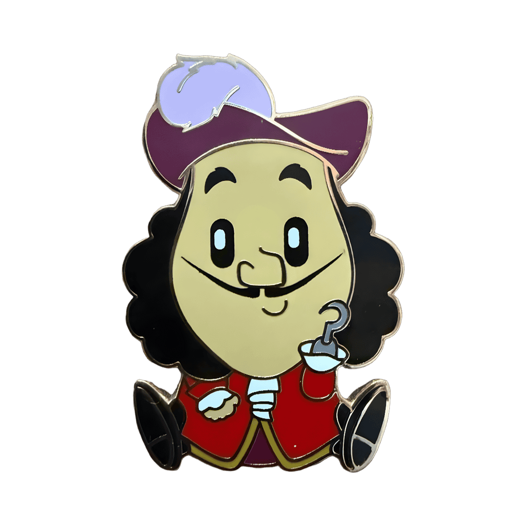 Captain Hook Disney pin