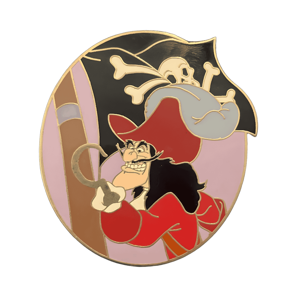 Captain Hook Disney pin