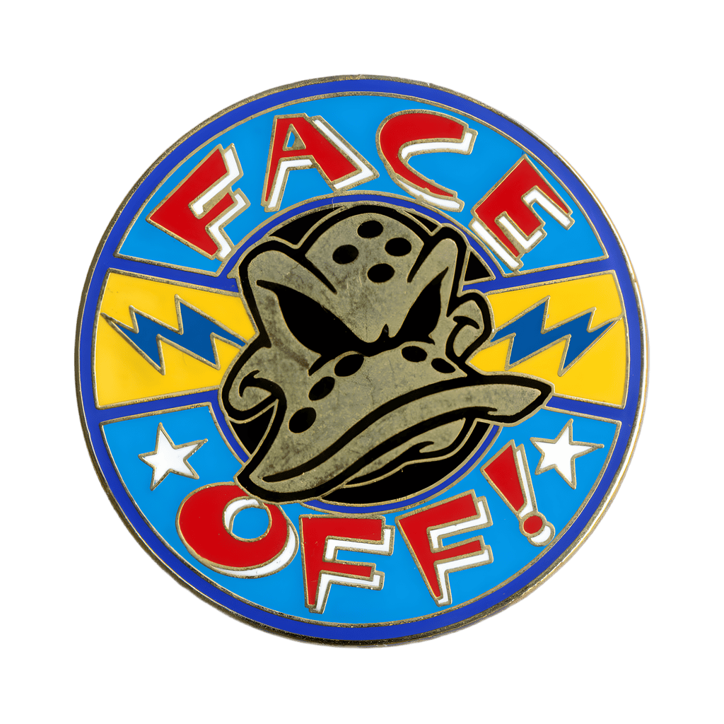 Face Off! - Mighty Ducks Pin Ball Slam Disney pin