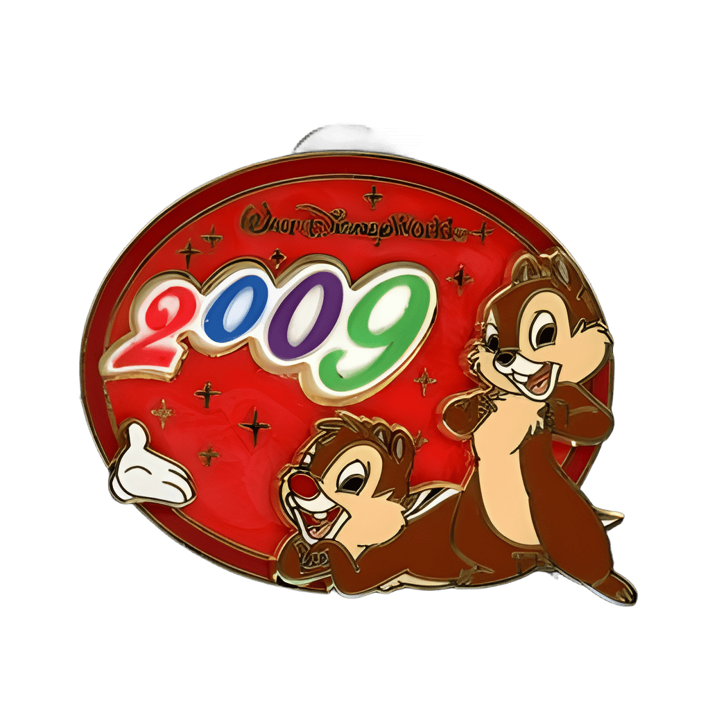 White Glove - Dated - Chip & Dale Disney pin