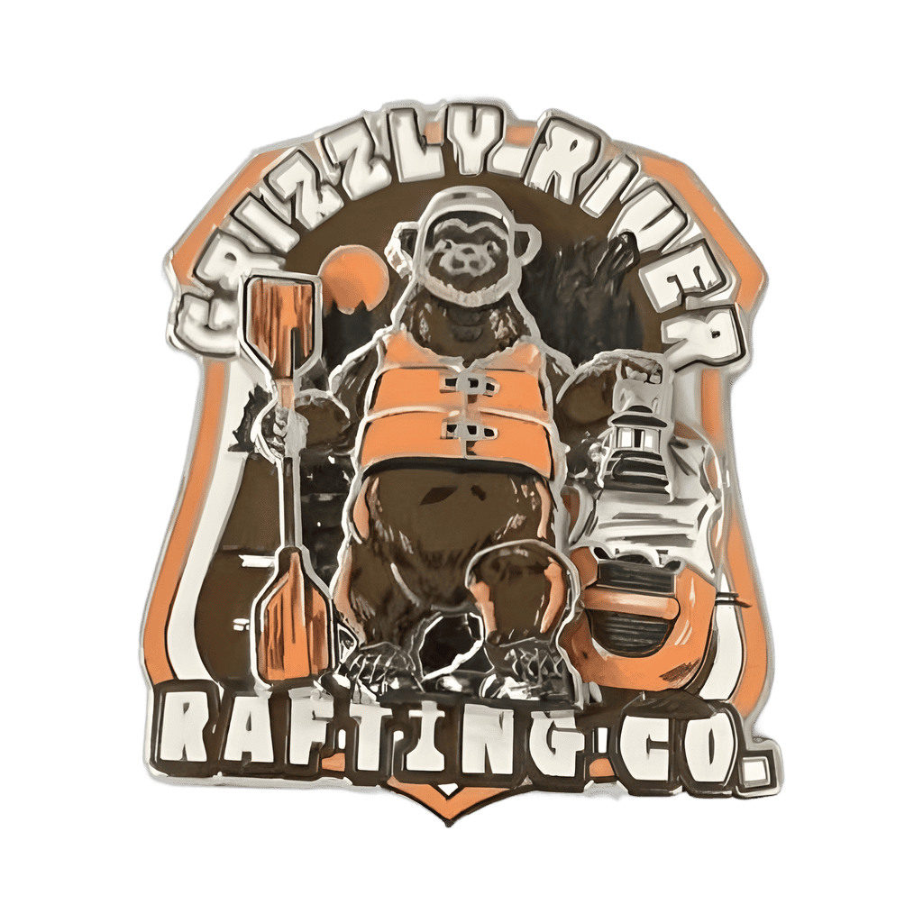 Grizzly River Rafting Co. Bear Disney pin