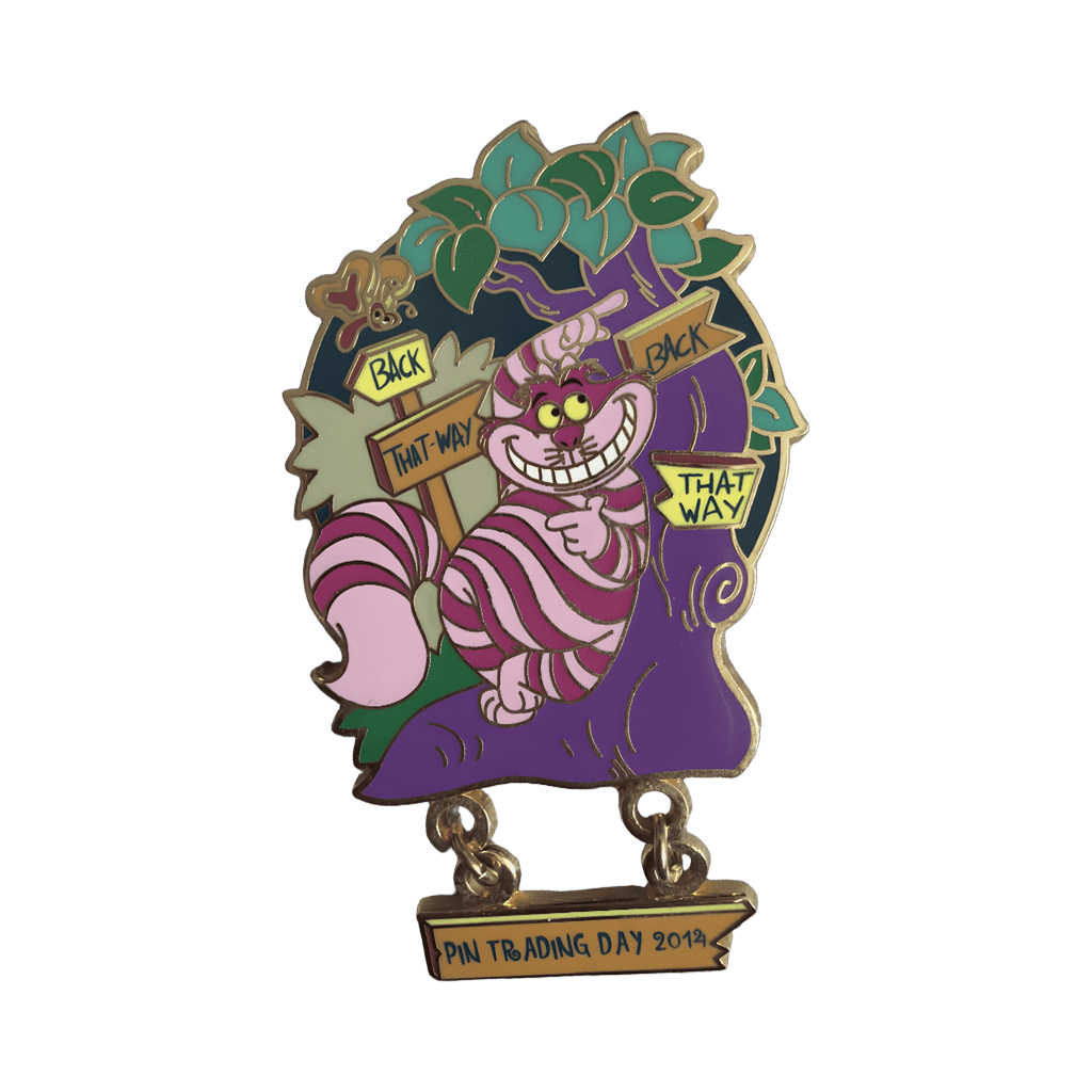 Cheshire Cat Disney pin