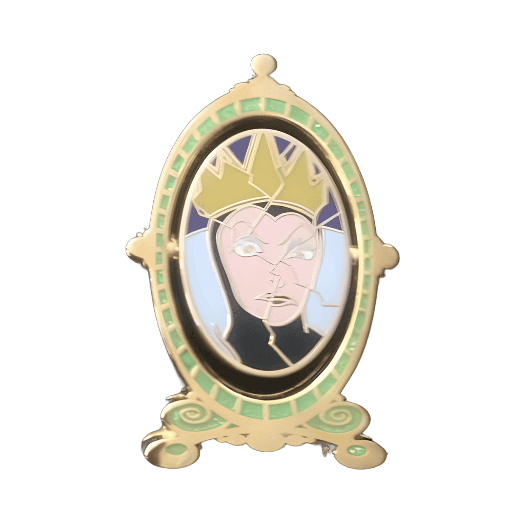 Snow White & Evil Queen Spinner Disney pin
