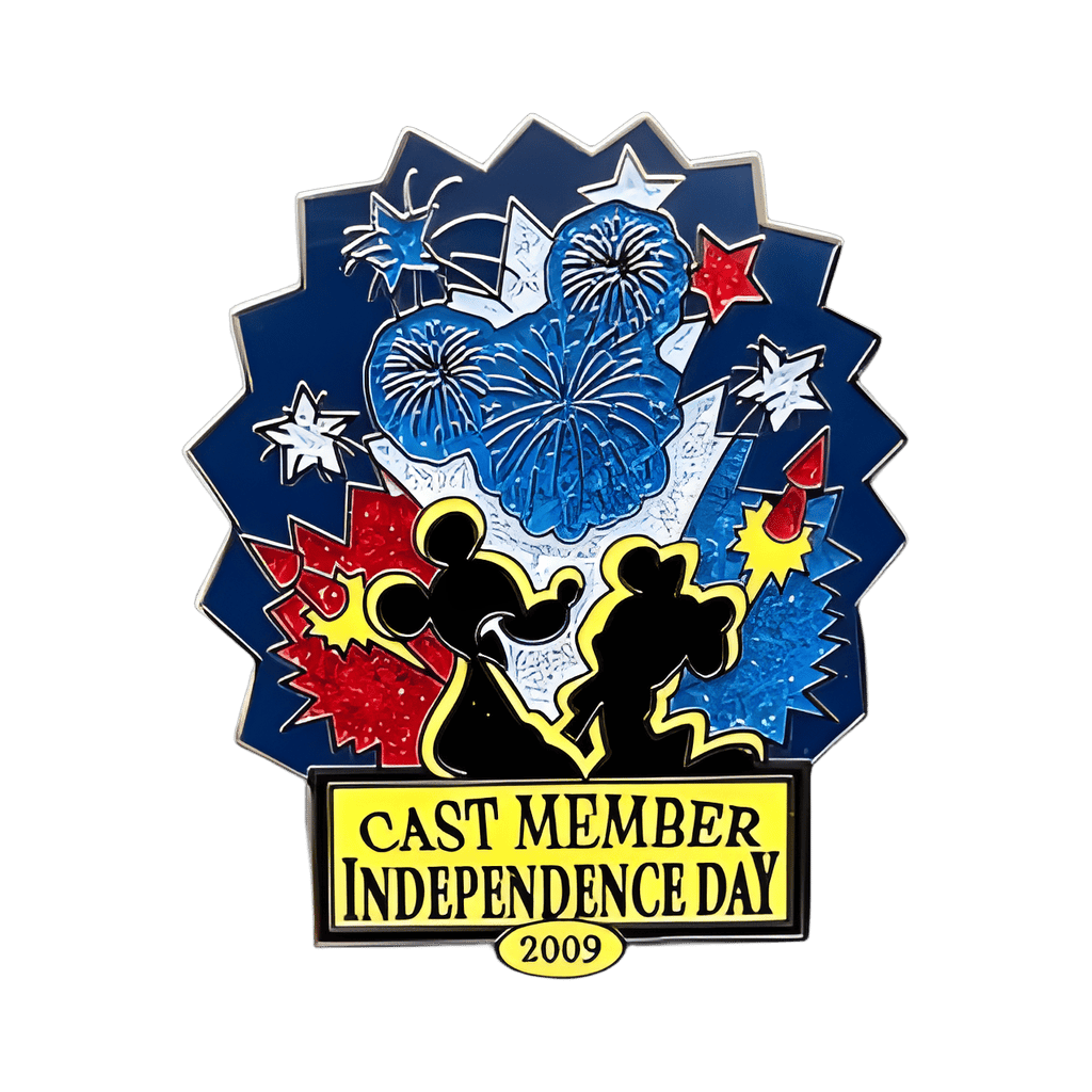 Cast Member Independence Day 2009 Disney pin