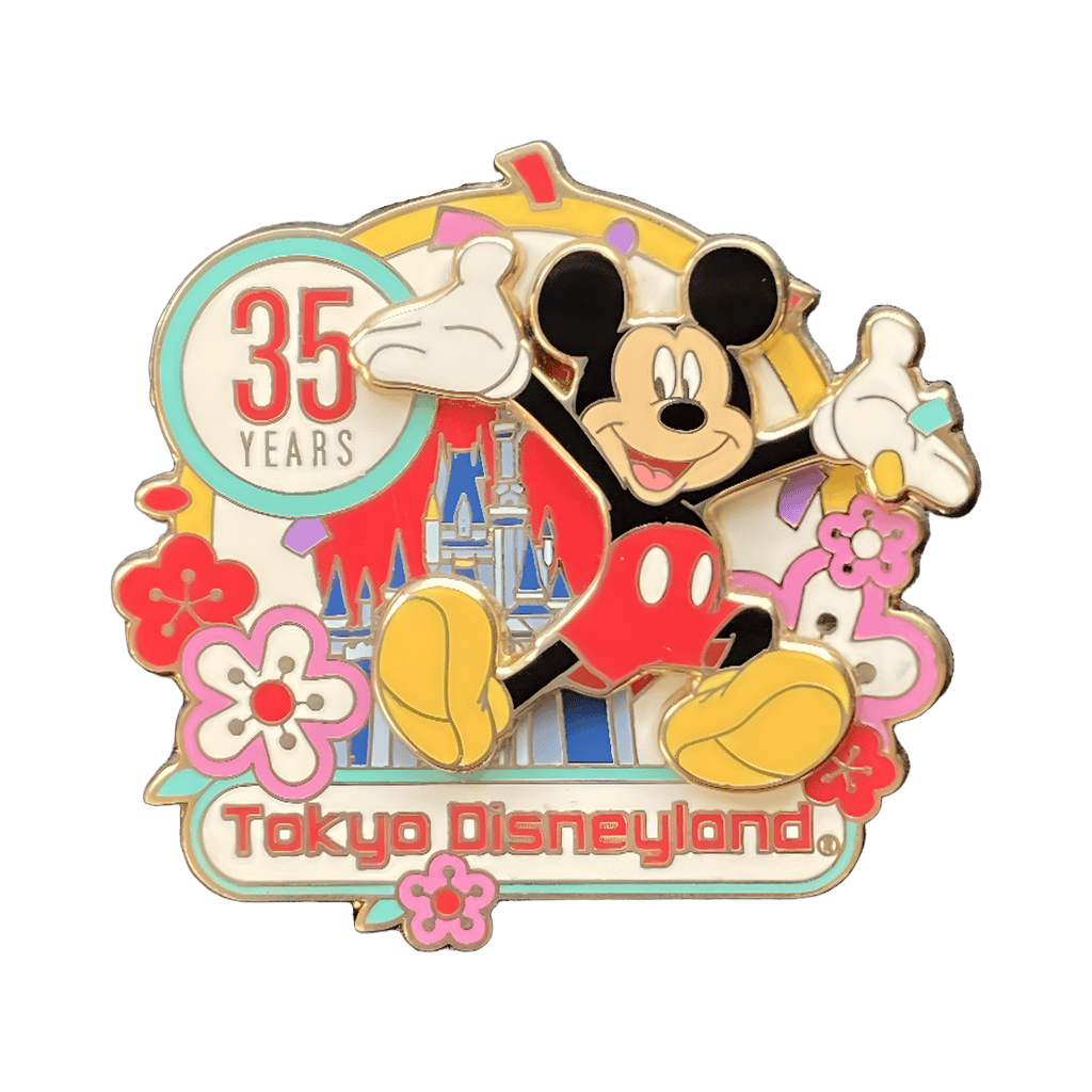 Mickey Mouse - Tokyo Disneyland 35 Years Disney pin