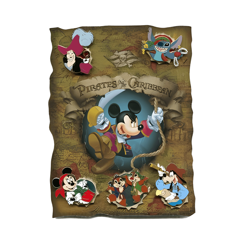 Pirates in the Caribbean Collector Set Disney pin