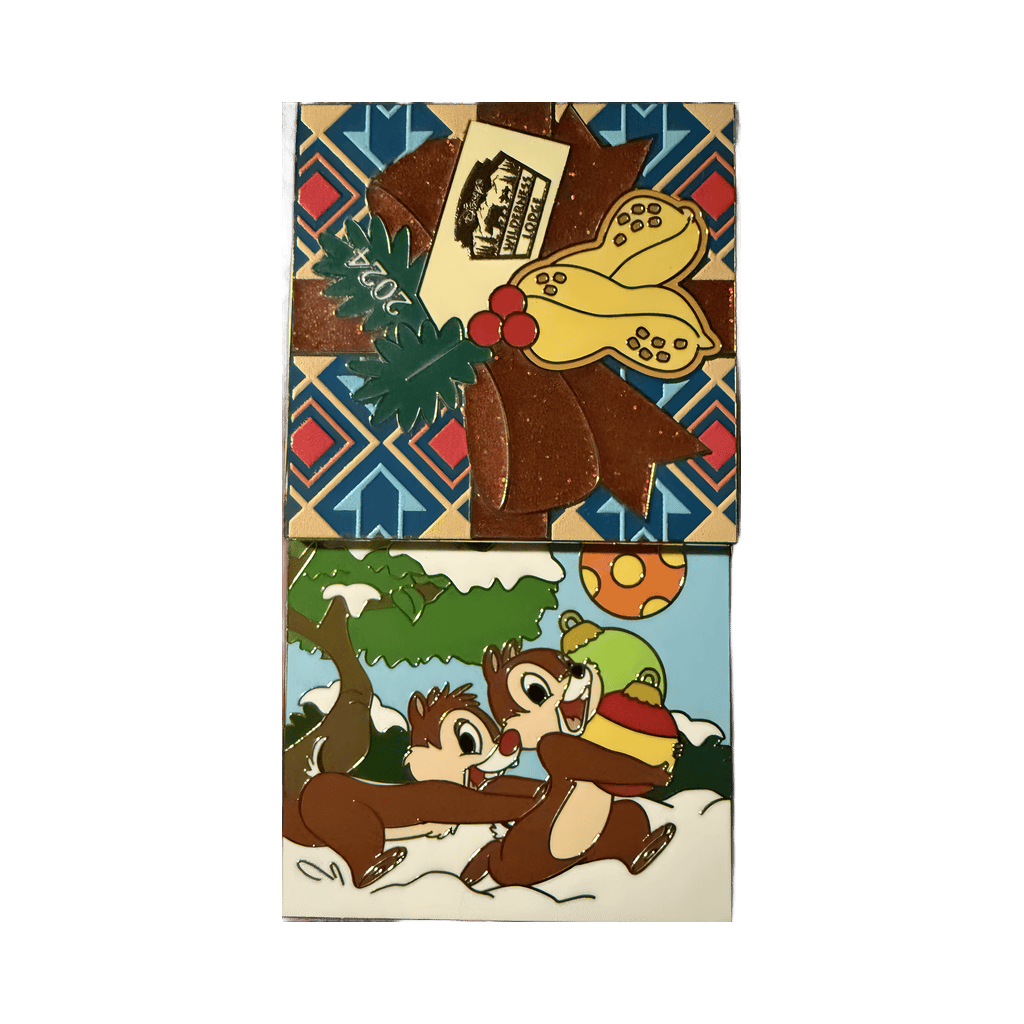 Wilderness Lodge Resort - Chip and Dale Disney pin