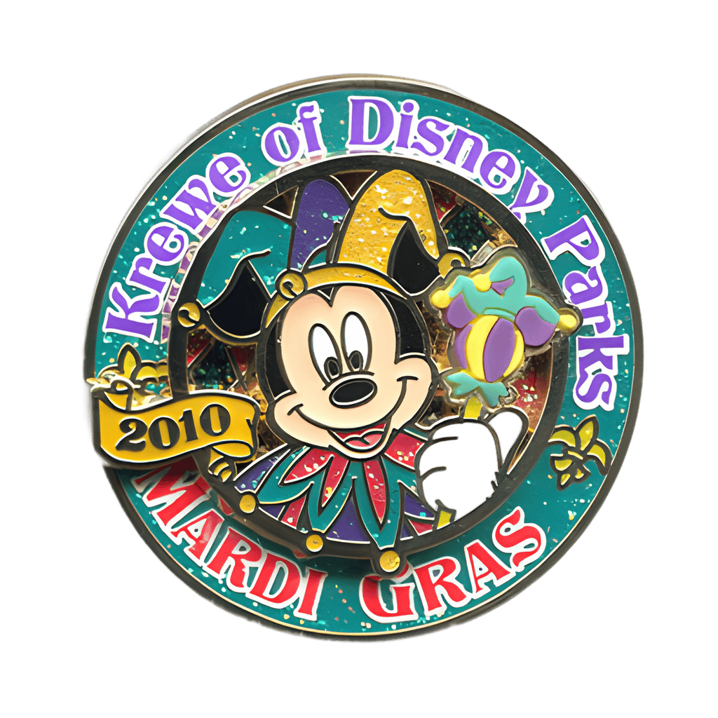 Mardi Gras 2010 - Krewe of Disney Parks Disney pin