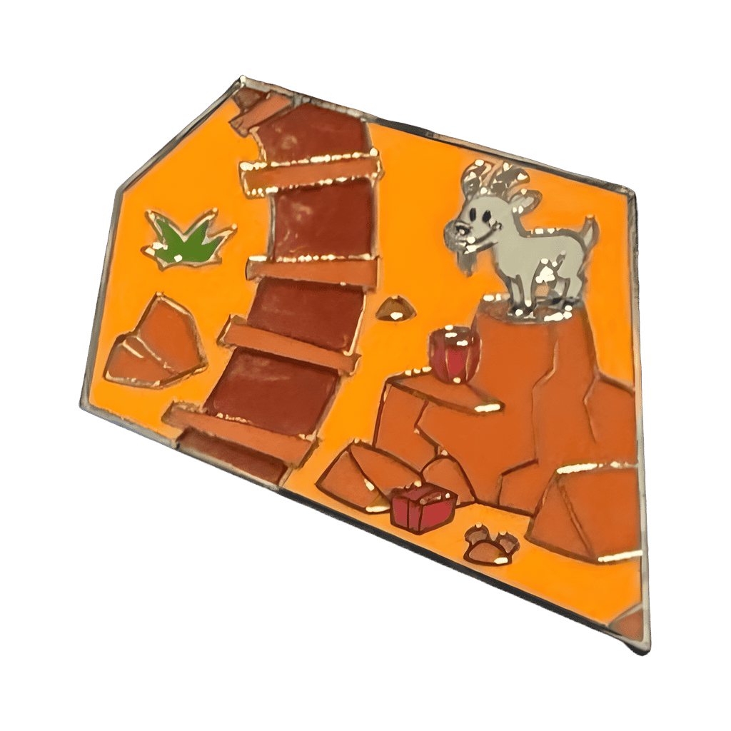 Dynamite Goat Disney pin