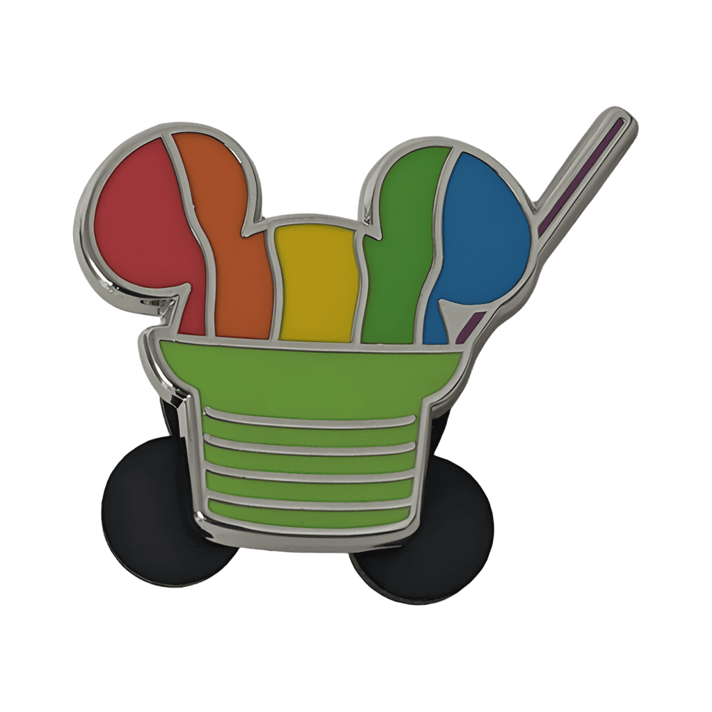 Rainbow Snow Cone Disney pin