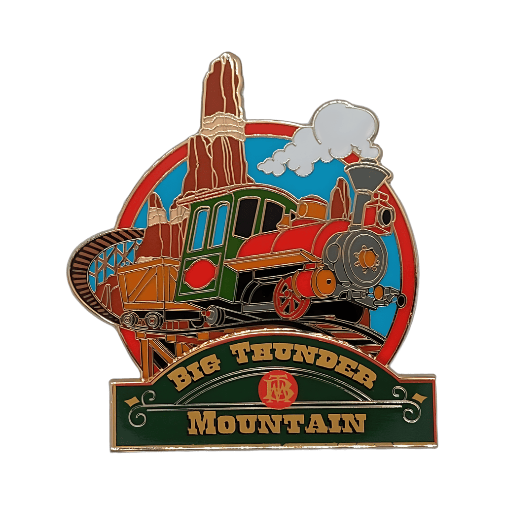 Big Thunder Mountain Train DLP Disney pin