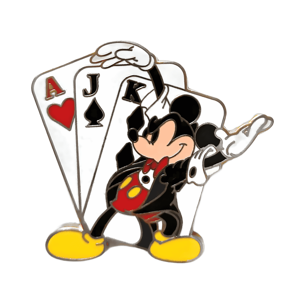 Mickey & Cards - Magician Mickey Disney pin