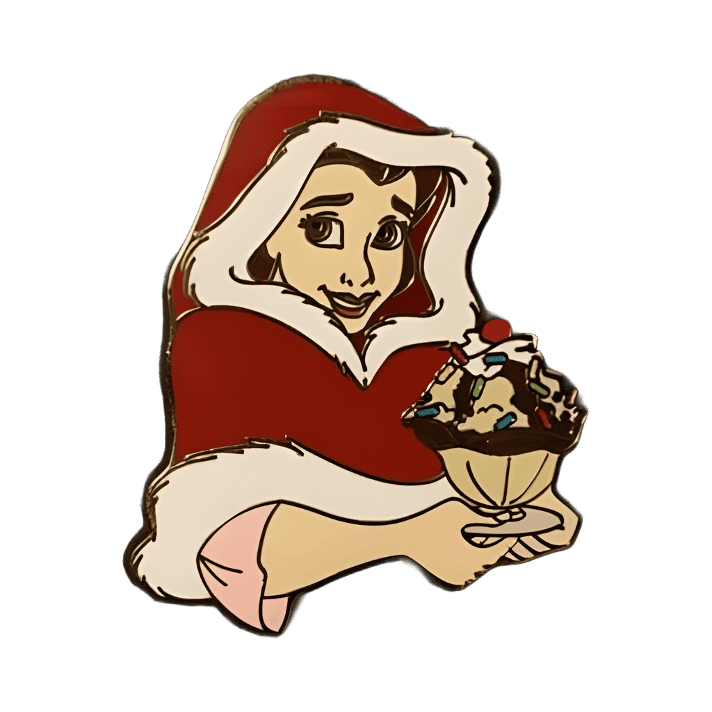 Winter Belle Disney pin