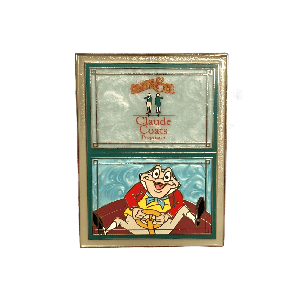 The Windows of Main Street USA - Mr. Toad - Claude Coates Disney pin