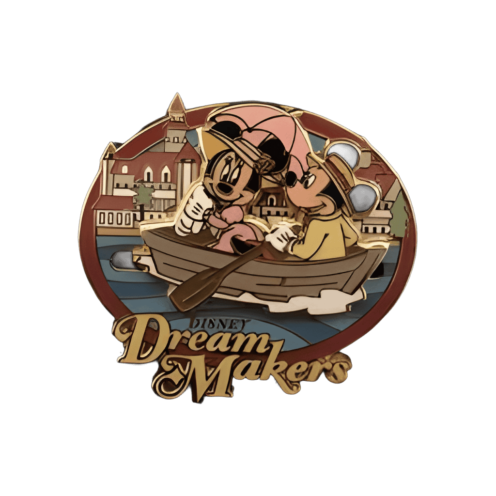 Minnie and Mickey at the Grand Floridian Disney pin