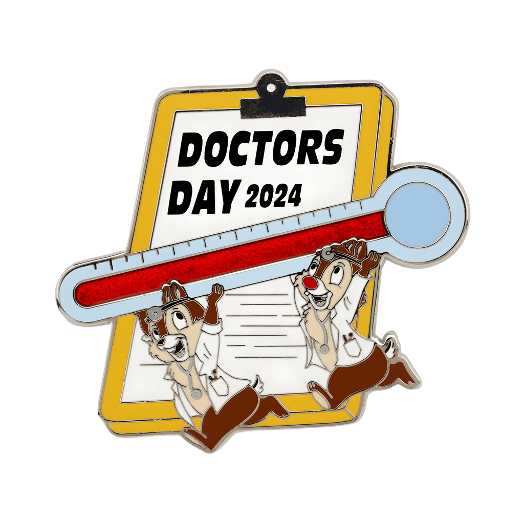 Doctors Day 2024 Chip & Dale Disney pin