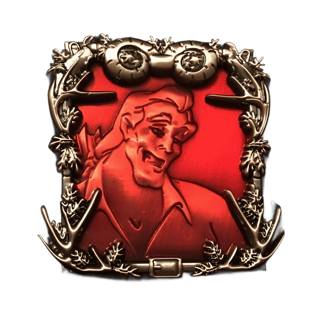 Gaston Disney pin