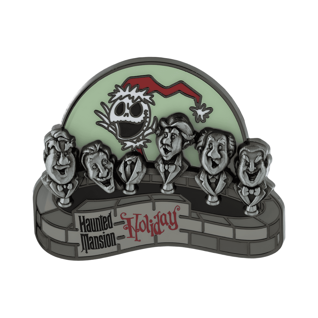 Jack Skellington & Singing Busts Haunted Mansion Holiday Disney pin