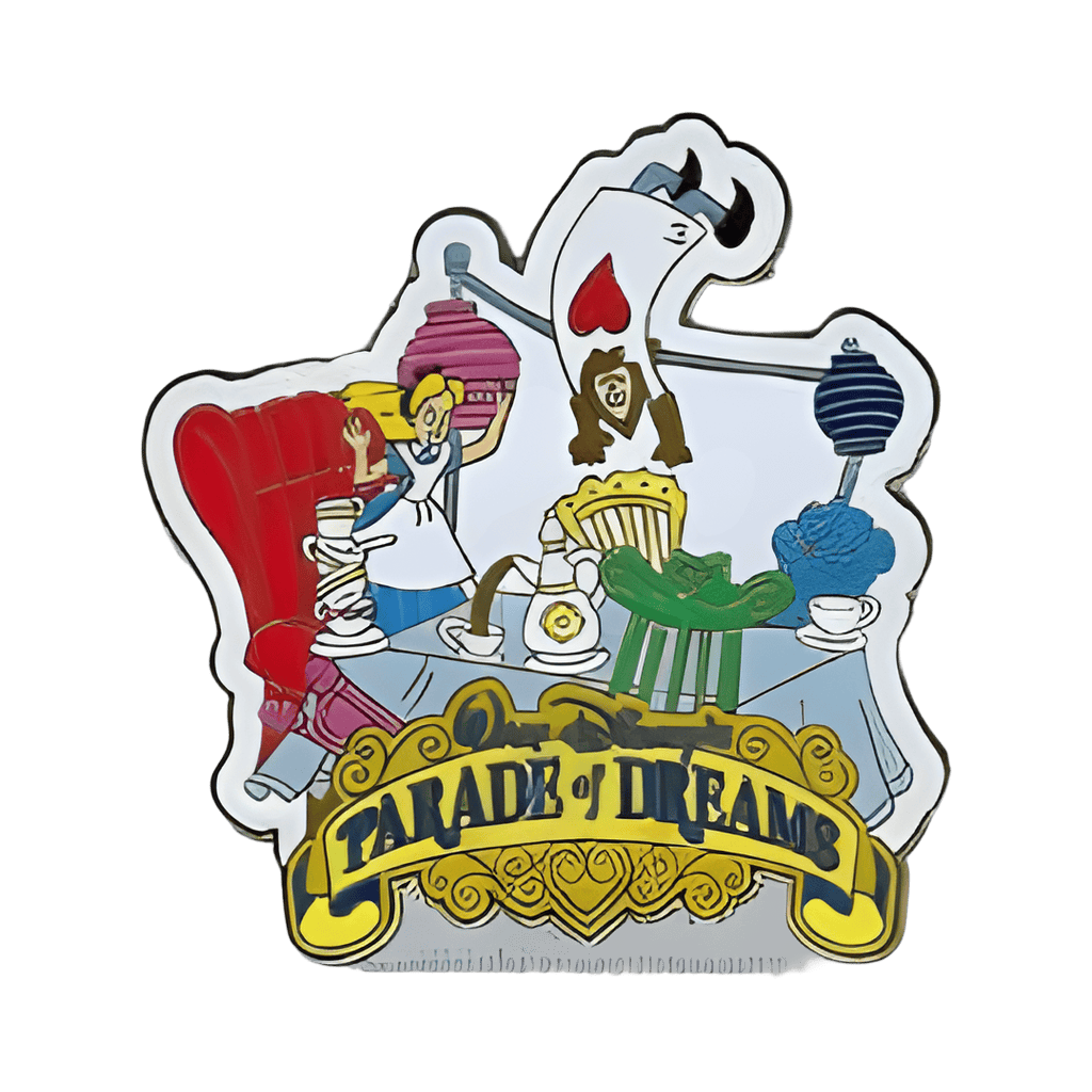 Alice in Wonderland Tea Party Float Disney pin