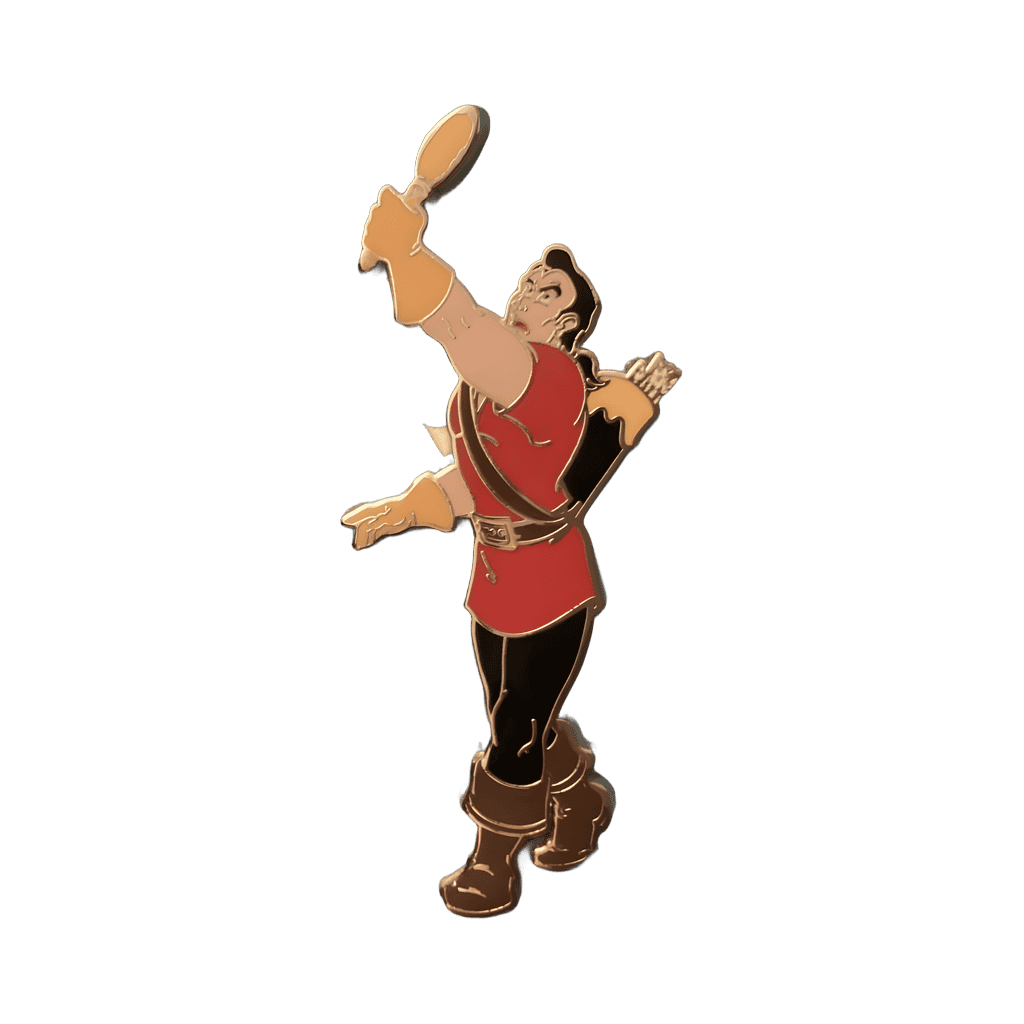Gaston with Magic Mirror Disney pin