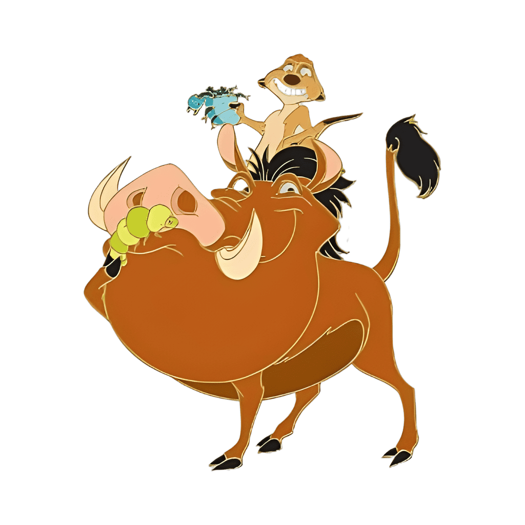 The Lion King - Timon And Pumbaa Disney pin