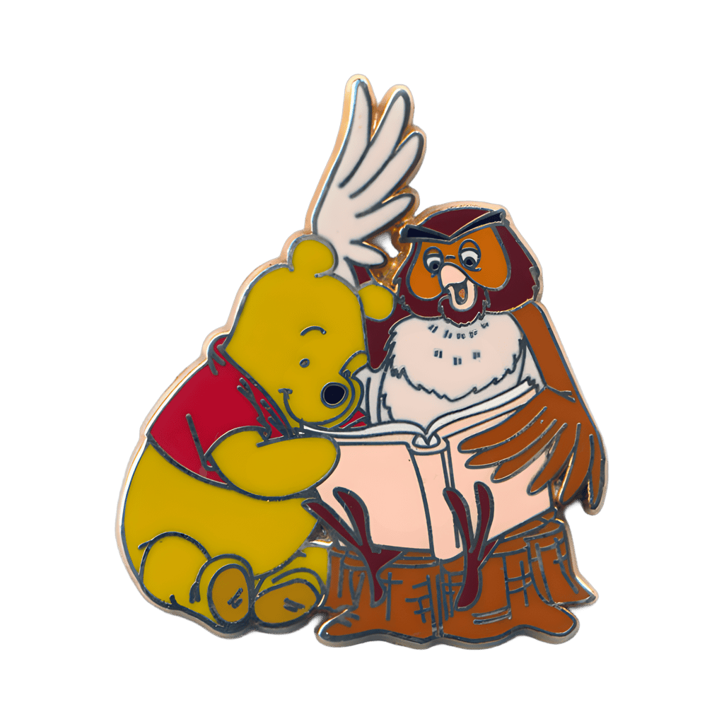 Pooh & Owl Disney pin