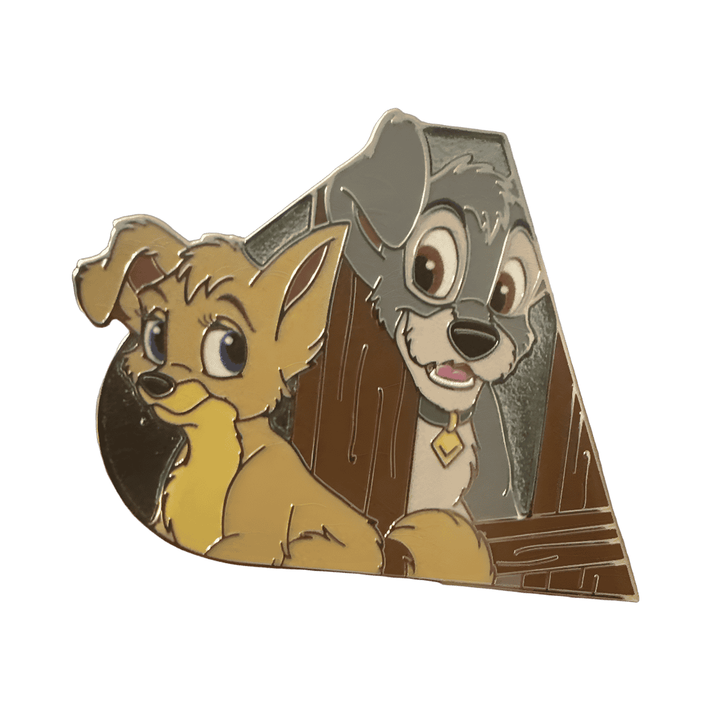 Scamp & Angel Disney pin