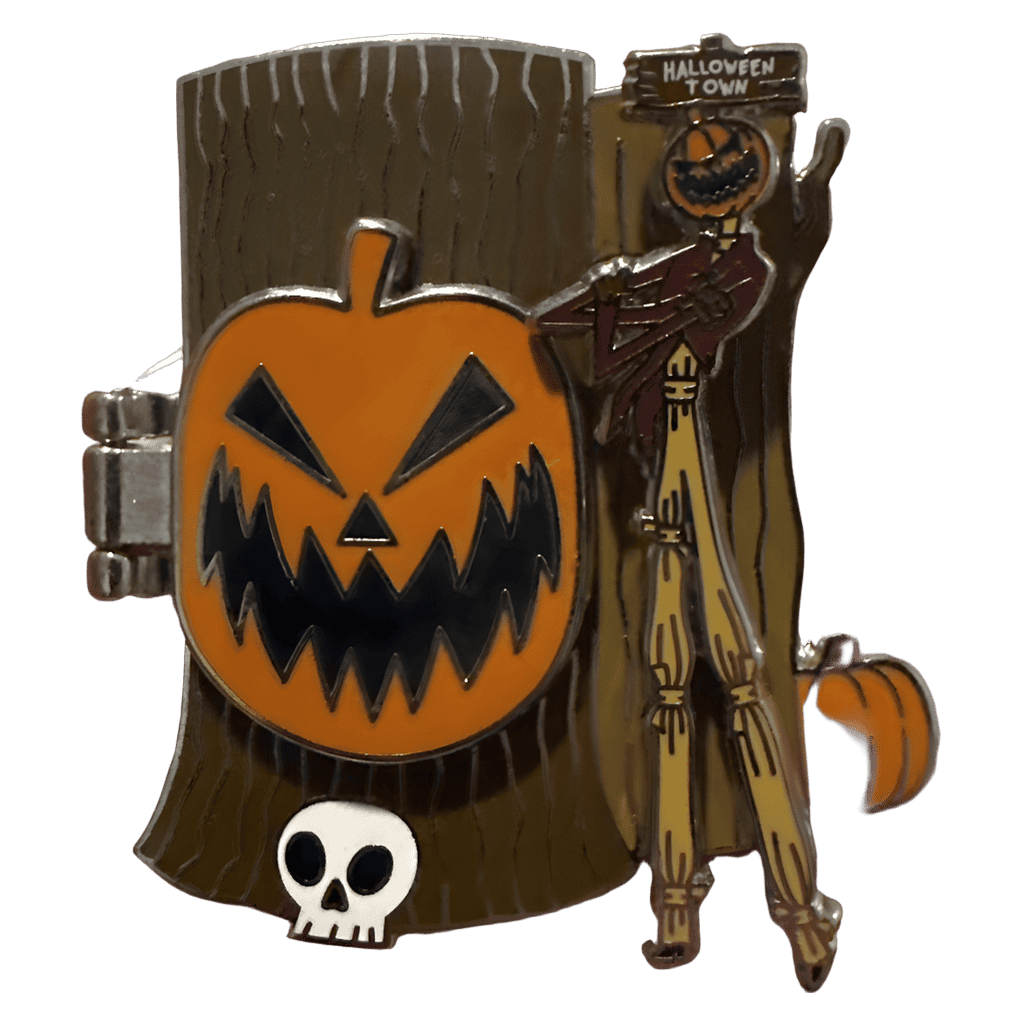 The Nightmare Before Christmas Halloween Town Door Disney pin