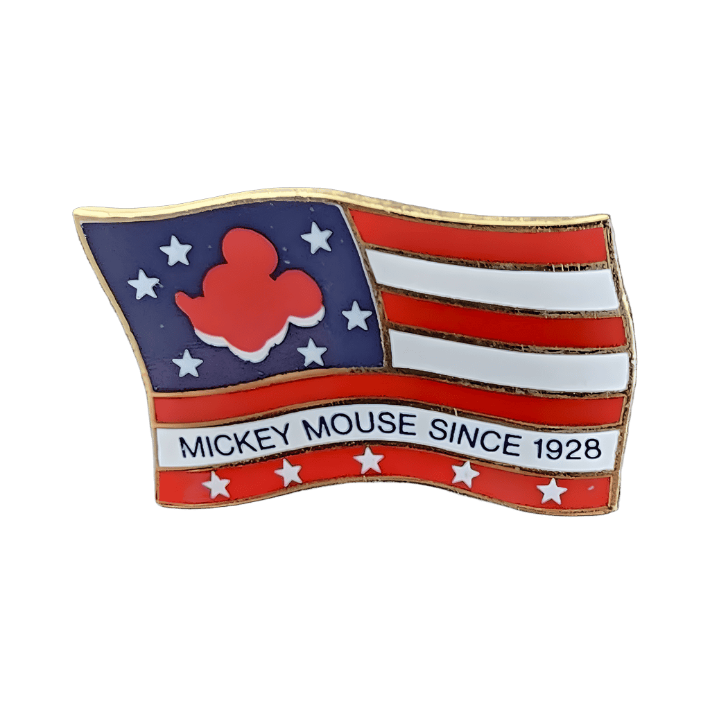 Mickey Mouse - Since 1928 - Flag Disney pin