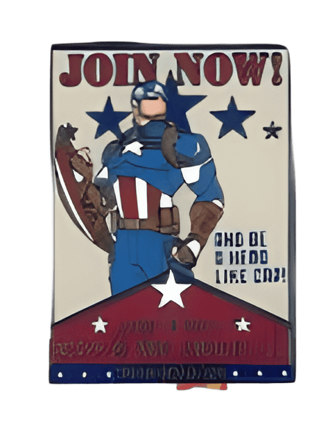 Captain America Disney pin