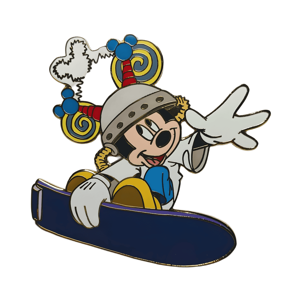 Mickey on Air Board Jumbo Disney pin