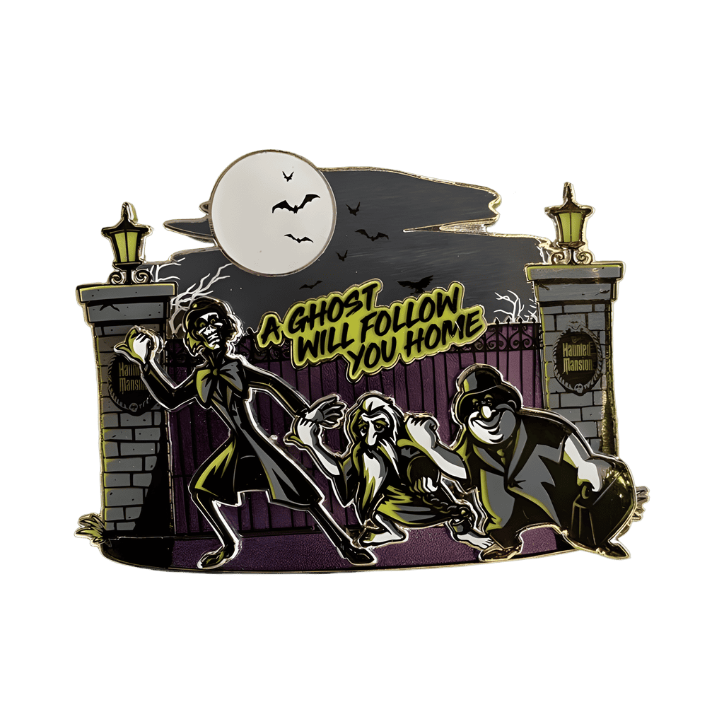 "A Ghost Will Follow You Home" Disney pin
