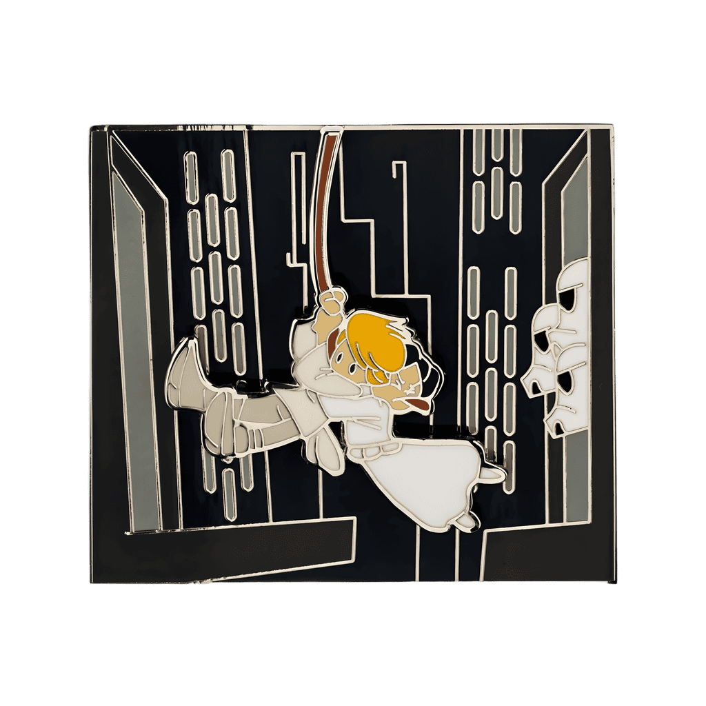 Luke Skywalker and Princess Leia Disney pin