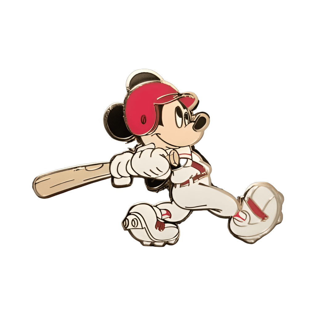 Mickey Mouse At Bat Disney pin
