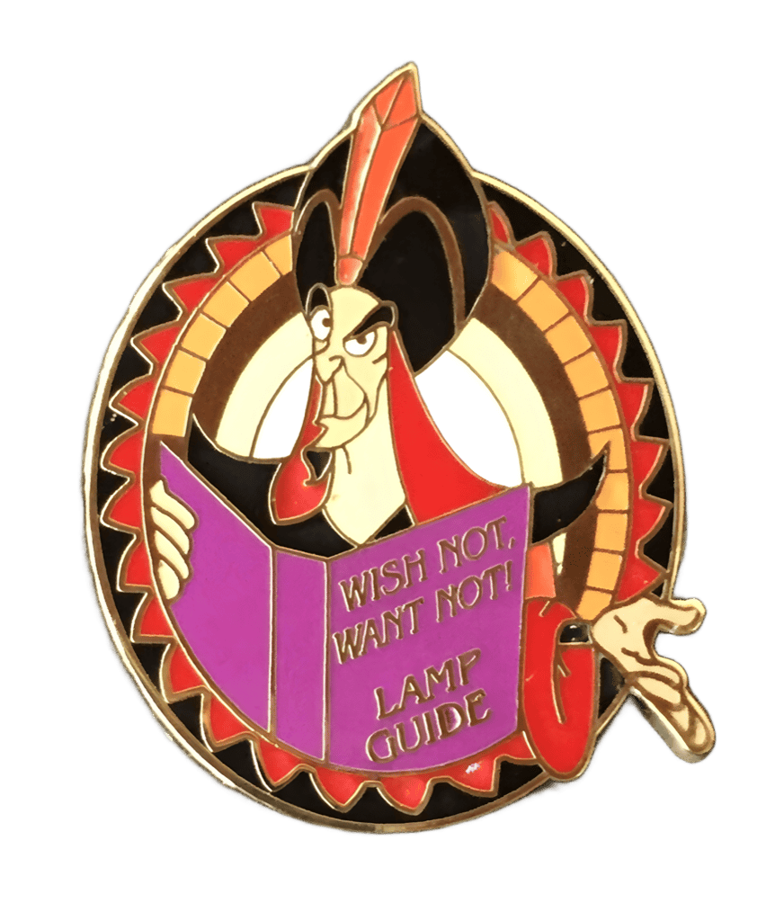 Jafar - Wish Not, Want Not Lamp Guide Disney pin