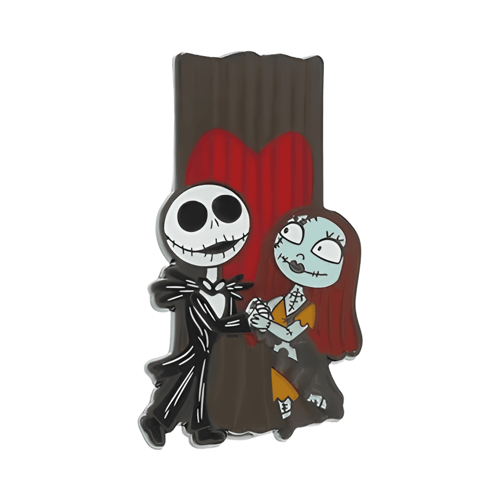Valentine's Day Jack & Sally Disney pin