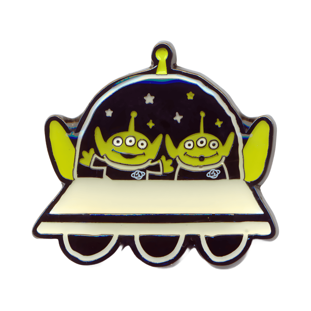 Aliens Spaceship Disney pin