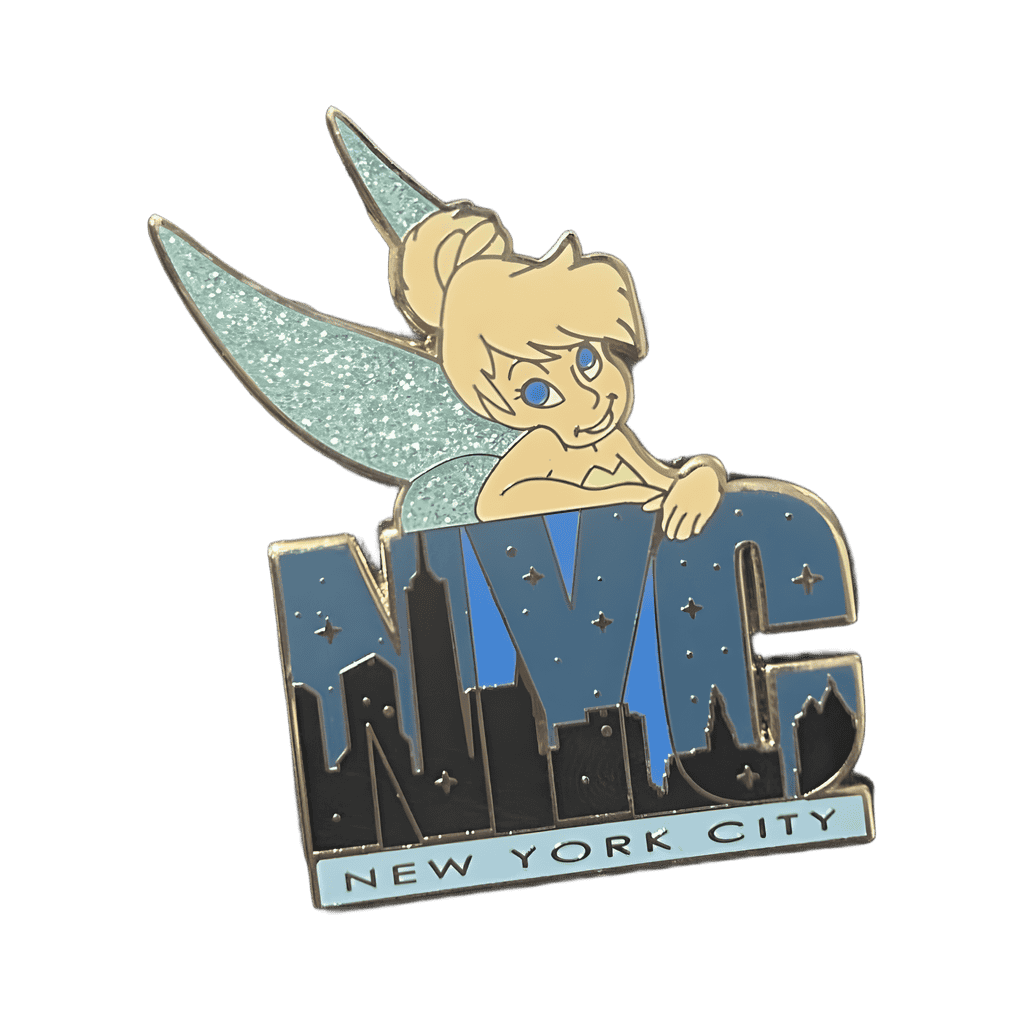 Tinkerbell NYC New York City Skyline Disney pin