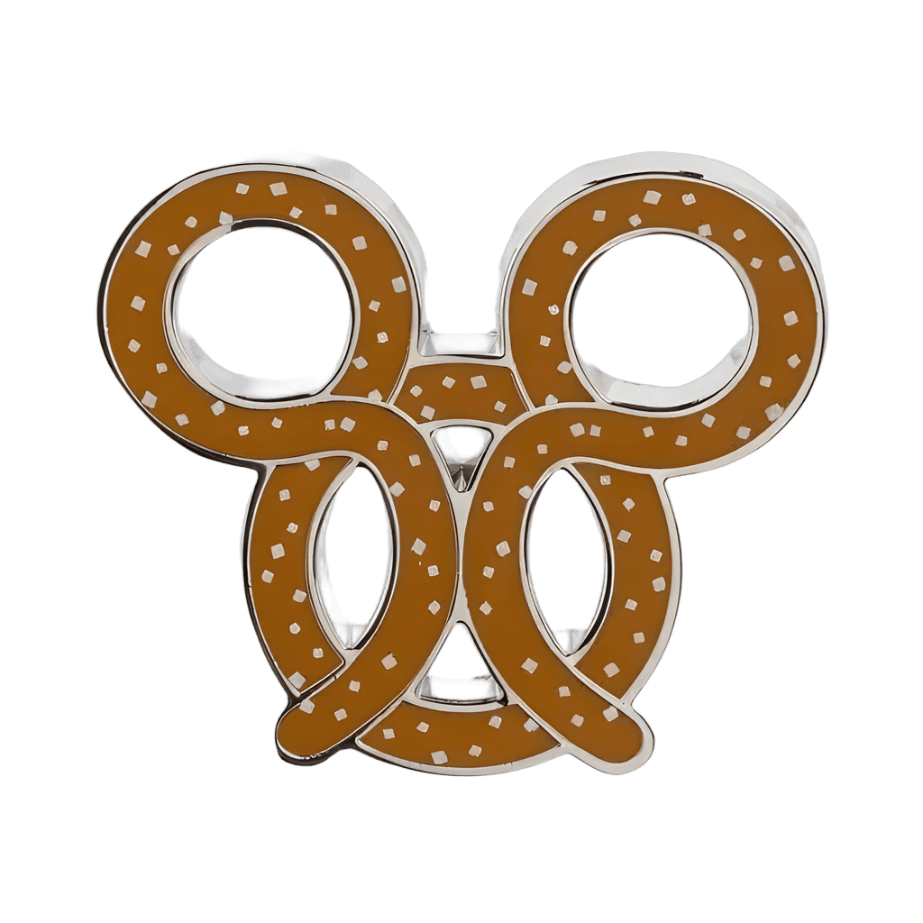 Stitch And Angel With Pretzel Set - January - Mickey Pretzel Disney pin