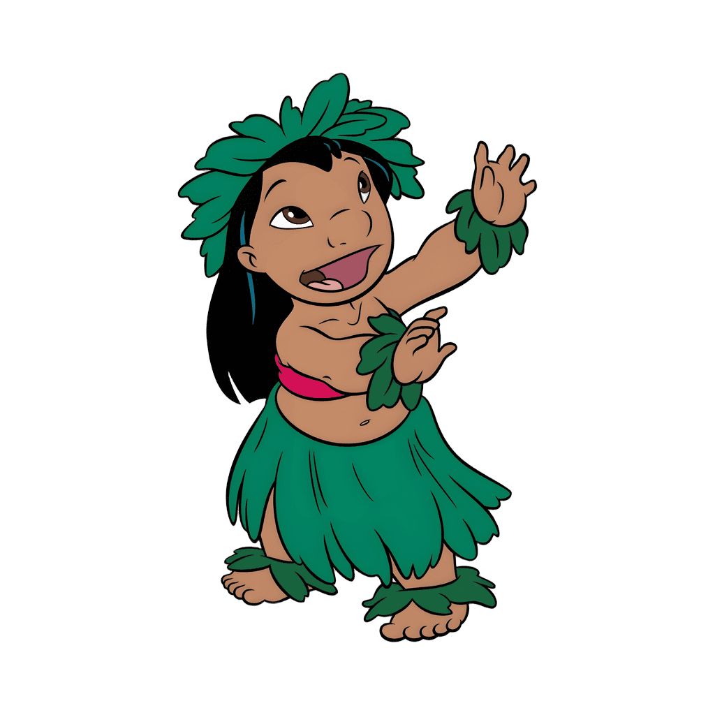 Lilo Doing the Hula - Y434 Rare Disney pin