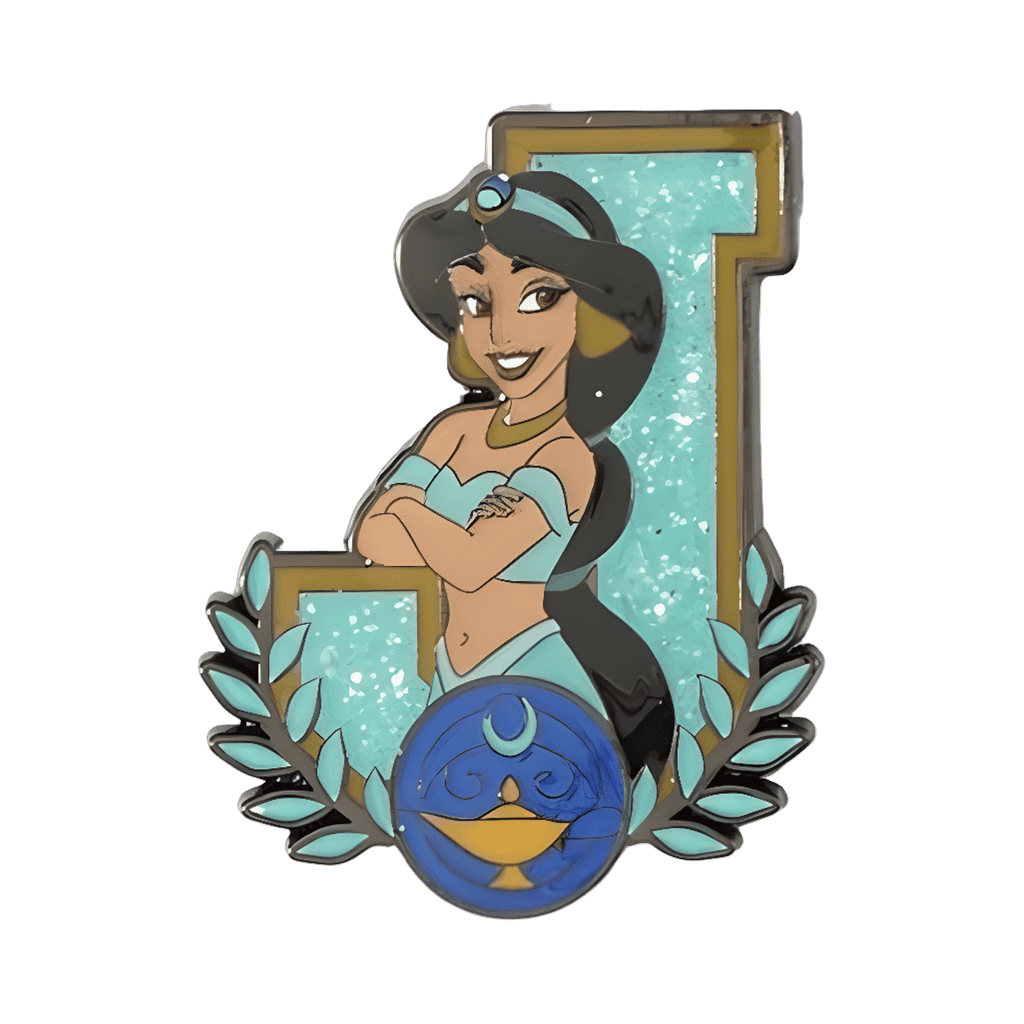 Jasmine "J" Disney pin