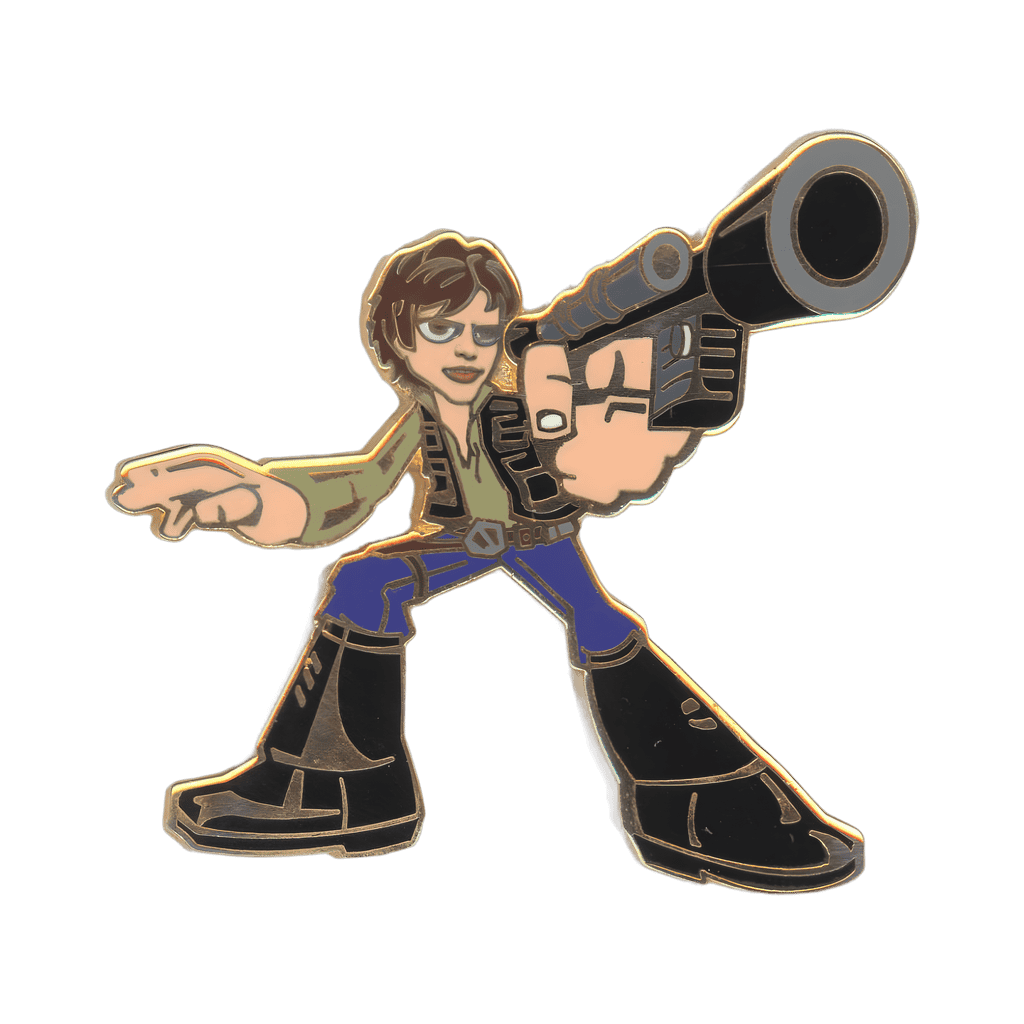 Han Solo Disney pin