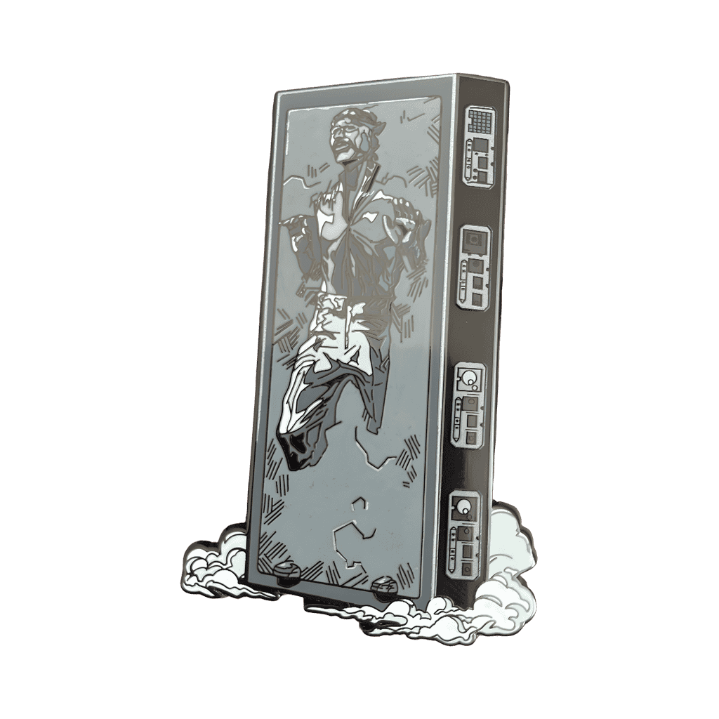 Han Solo in Carbonite Disney pin