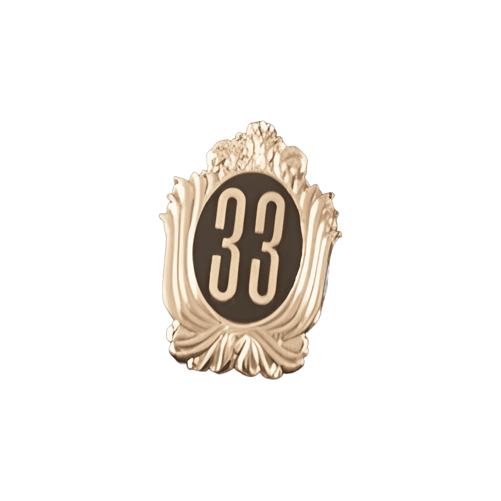 Club 33 Disney pin