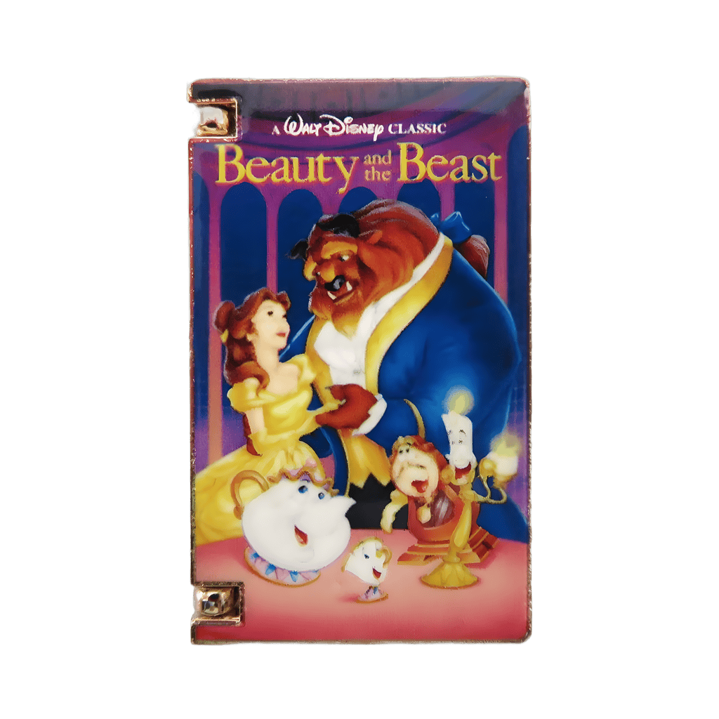 Beauty and the Beast Set - VHS Case Disney pin