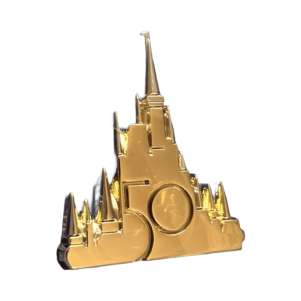Walt Disney World 50th Anniversary - Castle Completer Disney pin